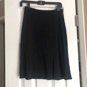 INC Black Work Skirt